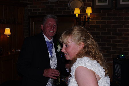 Hattie and her dad